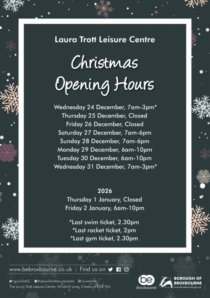 251141 LTLC Xmas Opening hours
